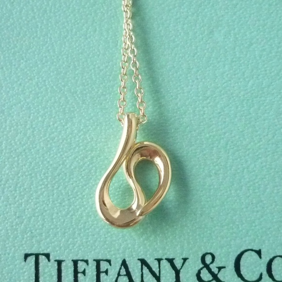 Tiffany & Co. Peretti Open Wave 18k Yellow Gold - Picture 10 of 12